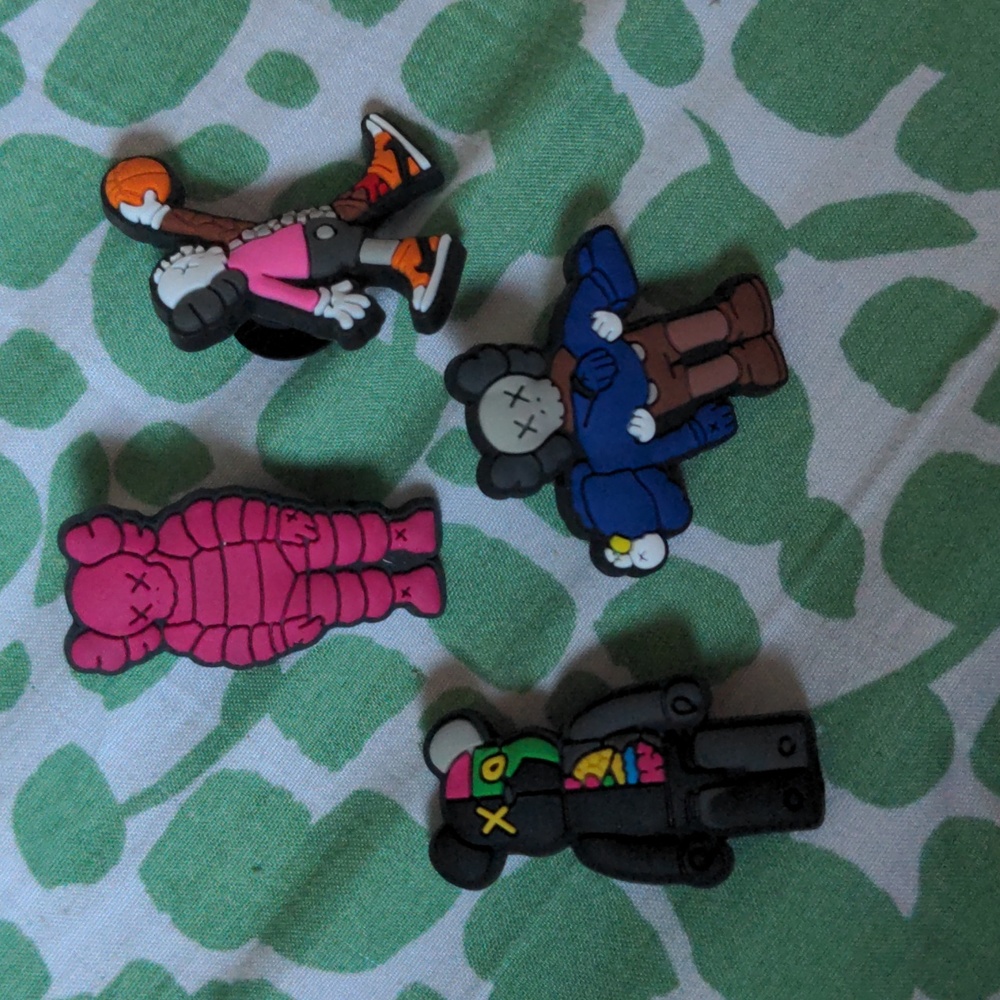 Kaws Croc Jibbitz
